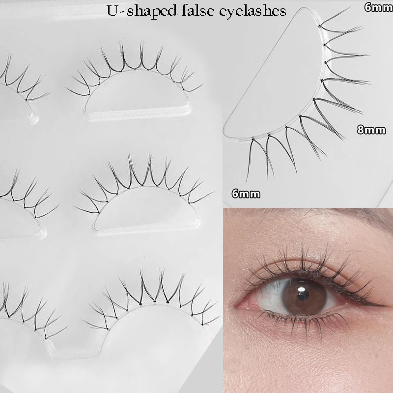 Eyelash Extension Korean - Pestañas postizas en forma de U