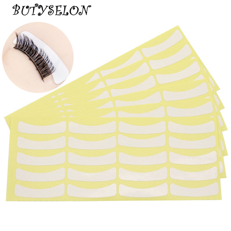 Eyelash Extension Equipment - 100 pares de parches de papel