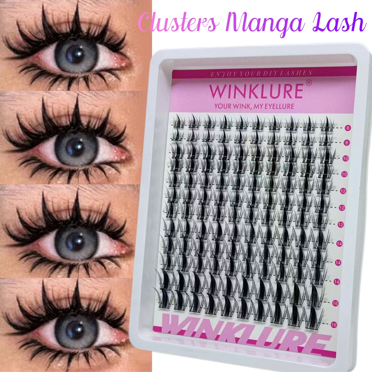Eyelash Extension Equipment - WINKLURE Kit de Pestañas Postizas Manga