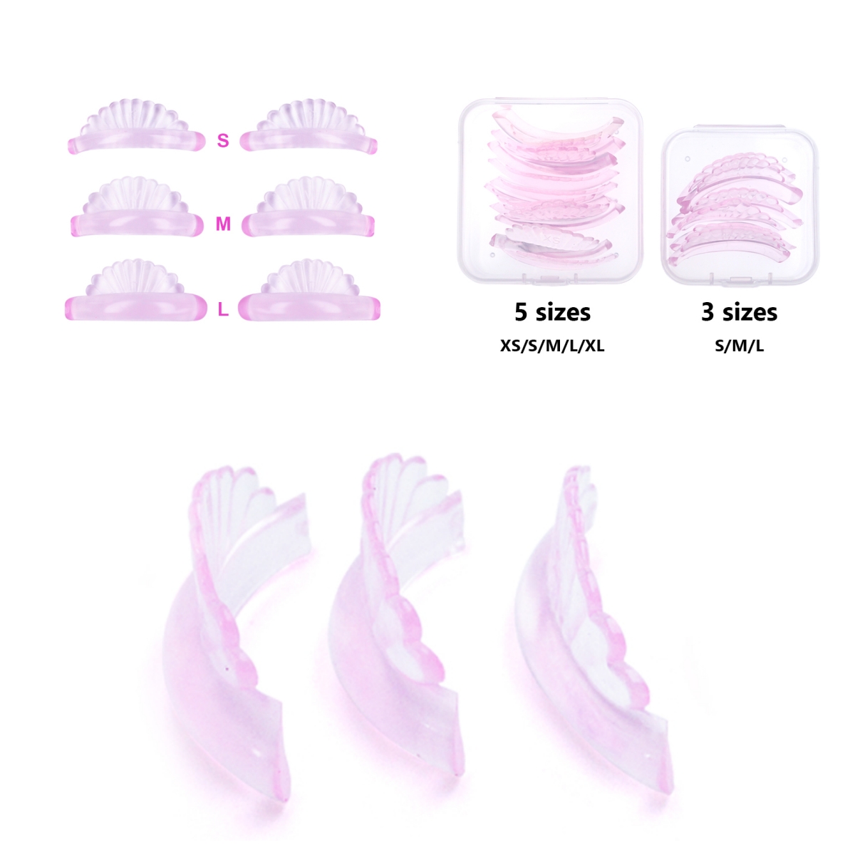Eyelash Extension Or Extensions - Almohadillas de silicona para levantamiento de