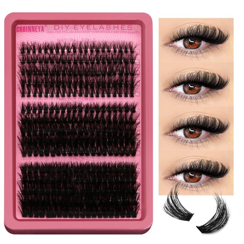 Eyelash Extension Cluster - Kit de Pestañas en Racimo, Pestañas