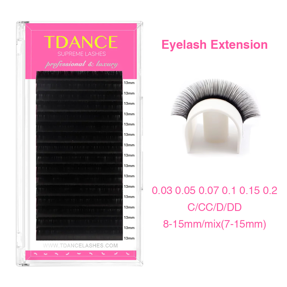 TDANCE extensión de pestañas 1 - Eyelash Extension Korean reseña y precio