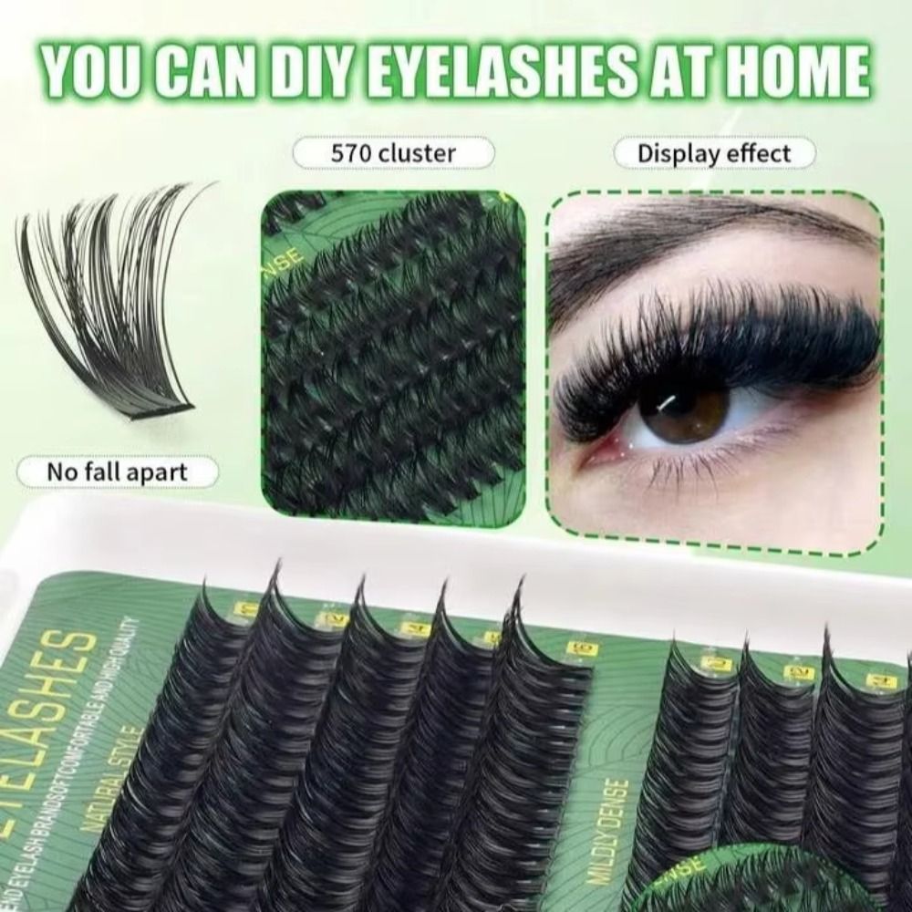 Pestañas Postizas de Aspecto N - Eyelash Extension Cluster reseña y precio