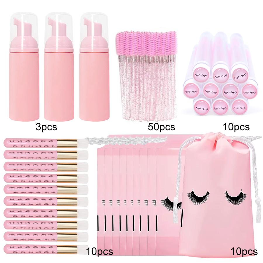 Juego de cepillos para botella - Eyelash Extension Aftercare reseña y precio