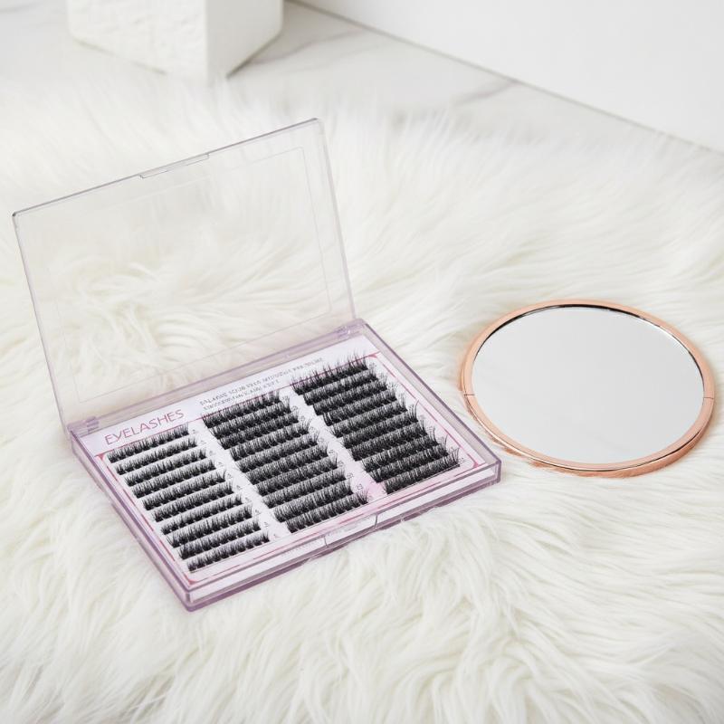 Extensiones de Pestañas en Rac - Eyelash Extension Cluster reseña y precio