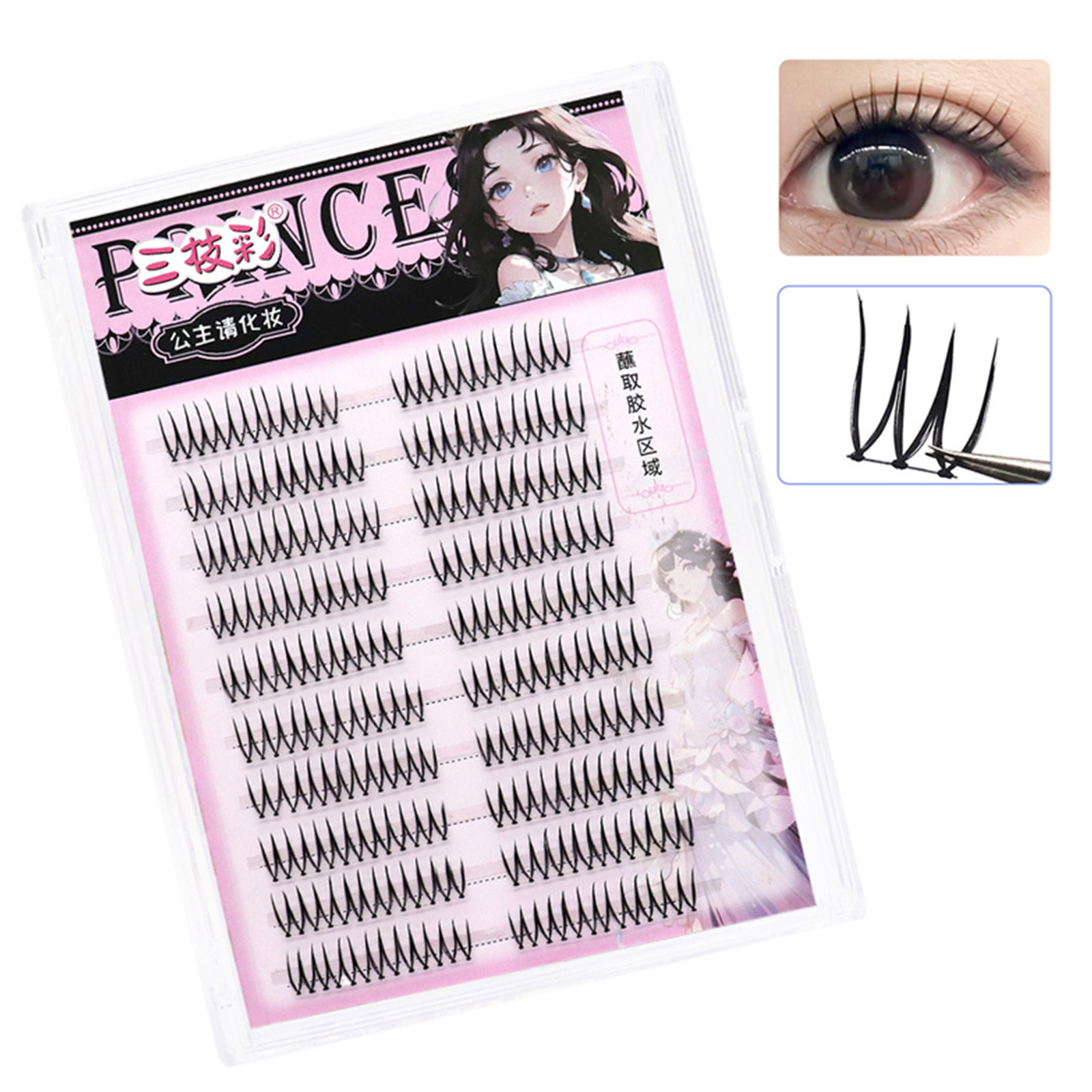 Pestañas postizas estilo ídolo - Eyelash Extension Korean reseña y precio