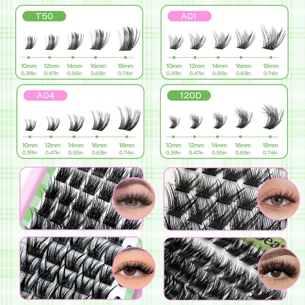 Pestañas Postizas de Aspecto N - Eyelash Extension Cluster reseña y precio