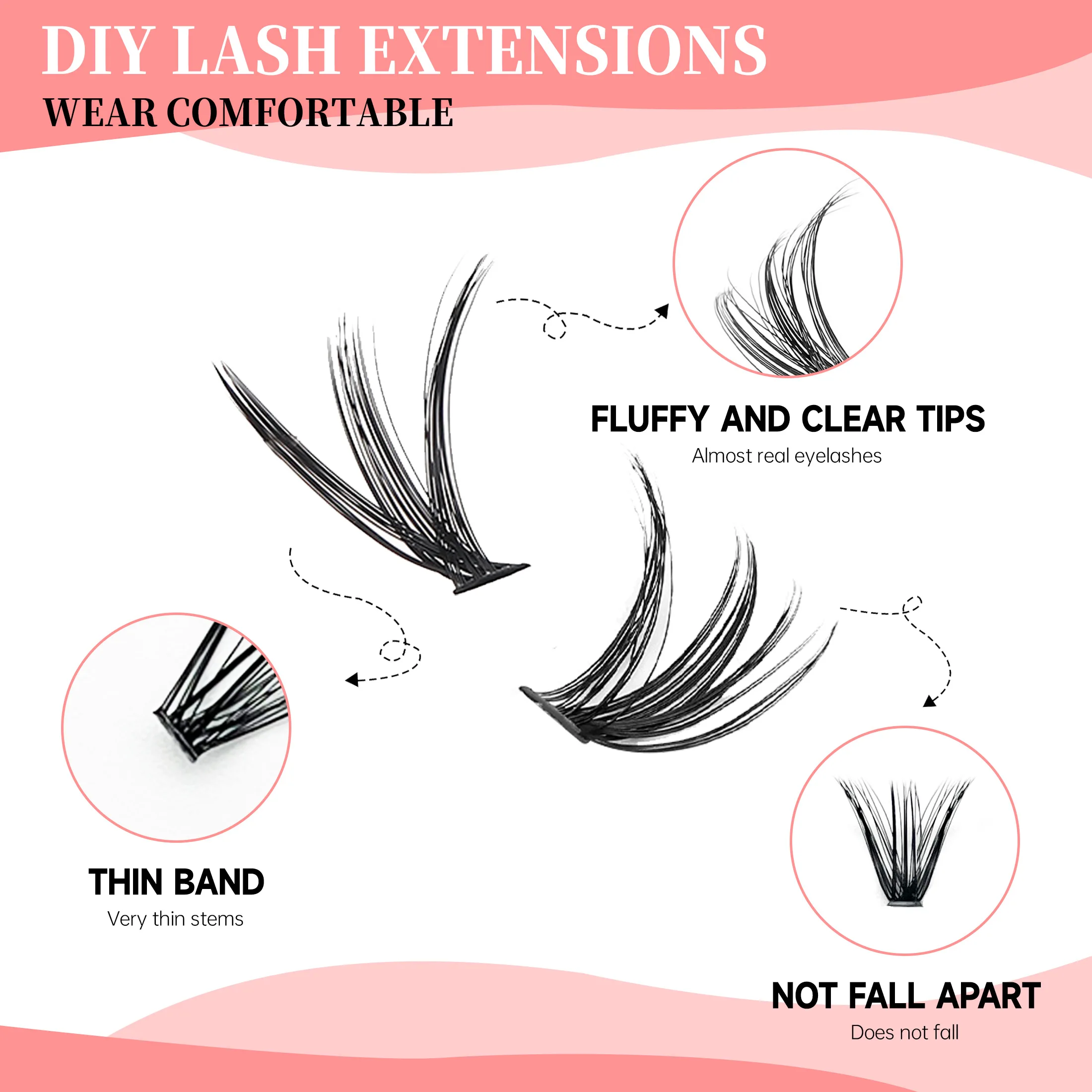Kit de pestañas de extensión d - Eyelash Extension Equipment reseña y precio