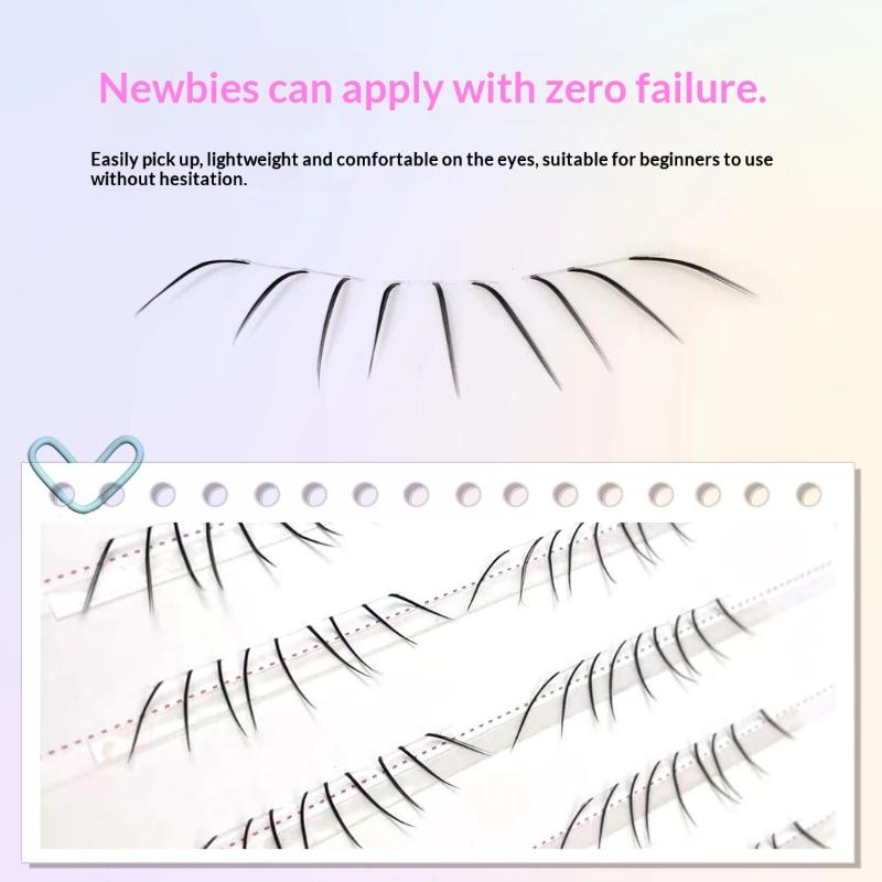 1 Set de Extensiones de Pestañ - Eyelash Extension Cluster reseña y precio