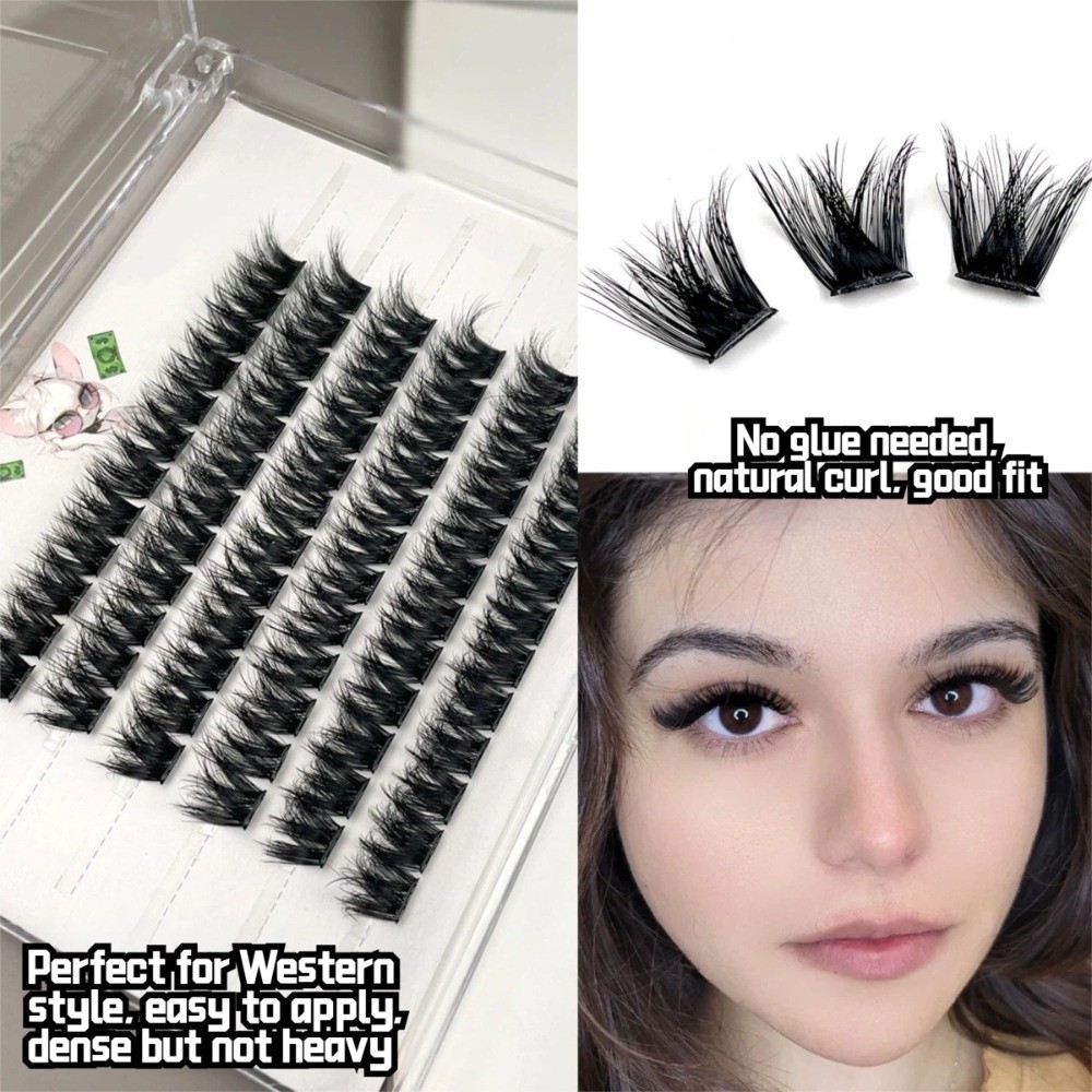 Pestañas Postizas de 14 mm de  - Eyelash Extension Cluster reseña y precio