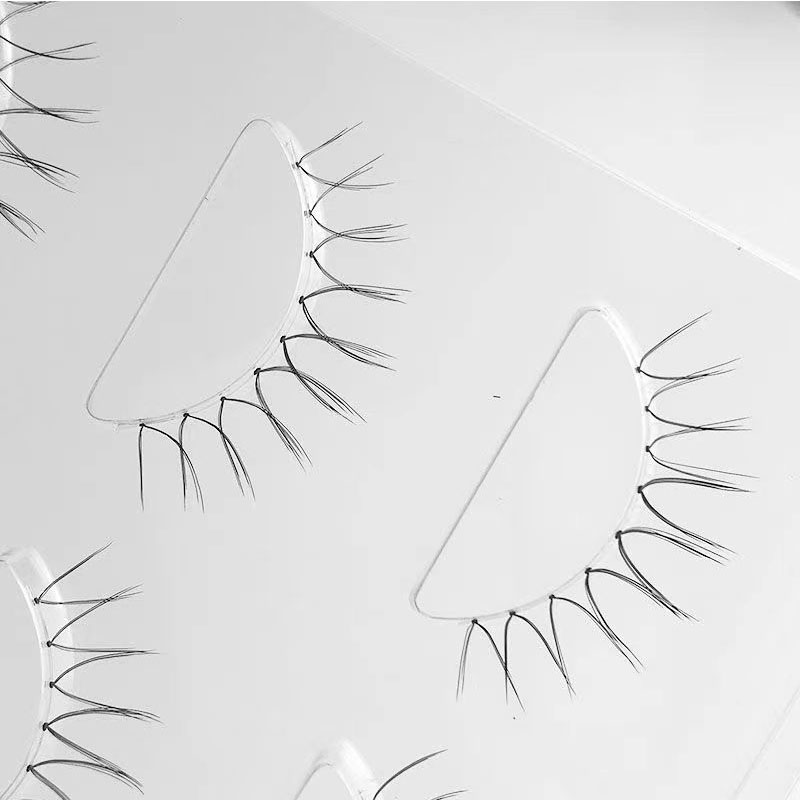 Pestañas postizas en forma de  - Eyelash Extension Korean reseña y precio