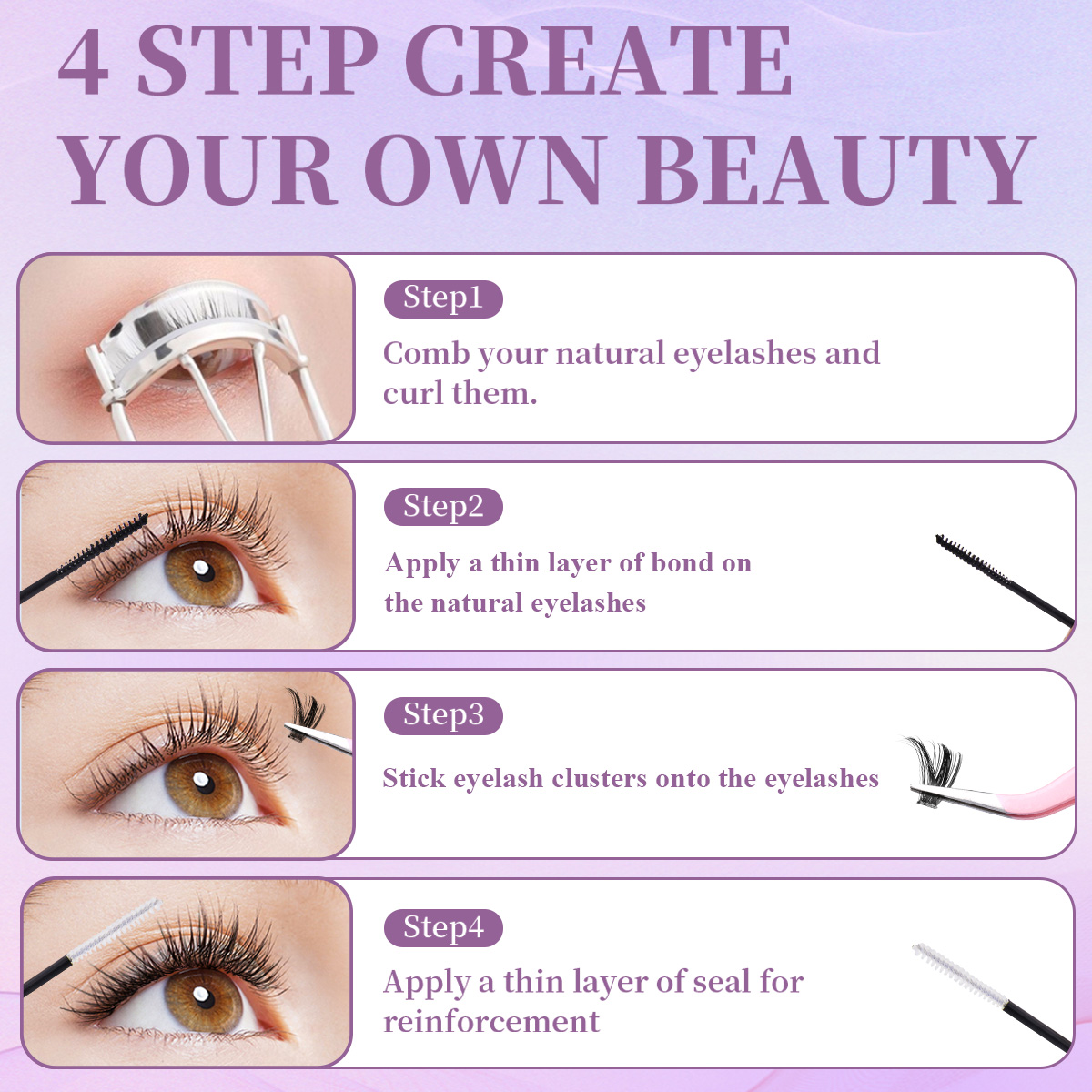 Mezcla de pestañas postizas in - Eyelash Extension Equipment reseña y precio