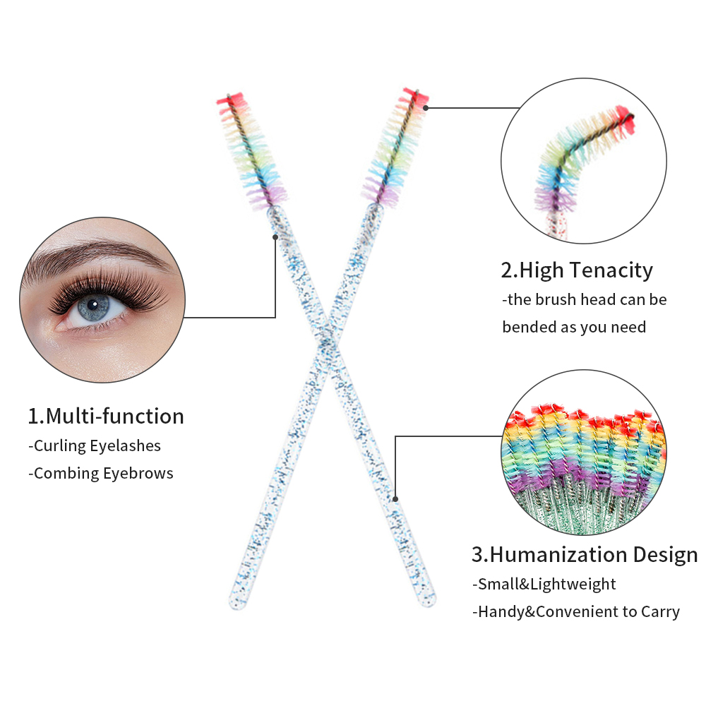 50PCS Pinceles de Maquillaje d - Eyelash Extension Aftercare reseña y precio