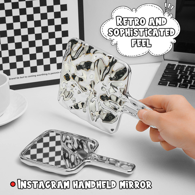 Espejo cuadrado de mano para m - Eyelash Extension Equipment reseña y precio