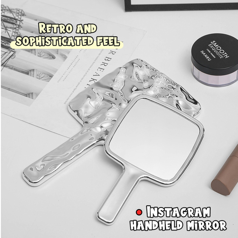 Espejo cuadrado de mano para m - Eyelash Extension Equipment reseña y precio