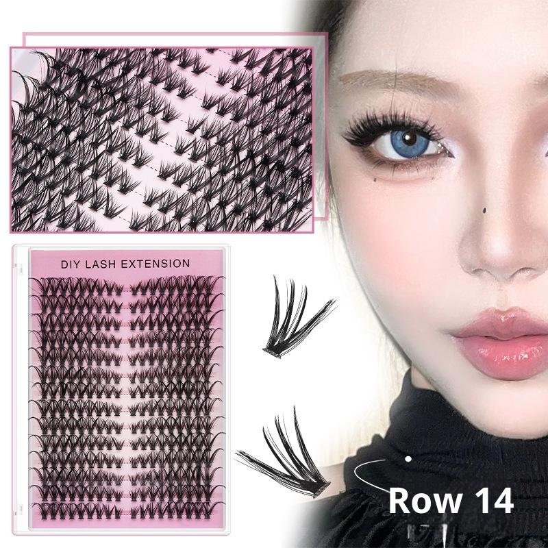 【M】14 filas de pestañas postiz - Eyelash Extension Or Extensions reseña y precio