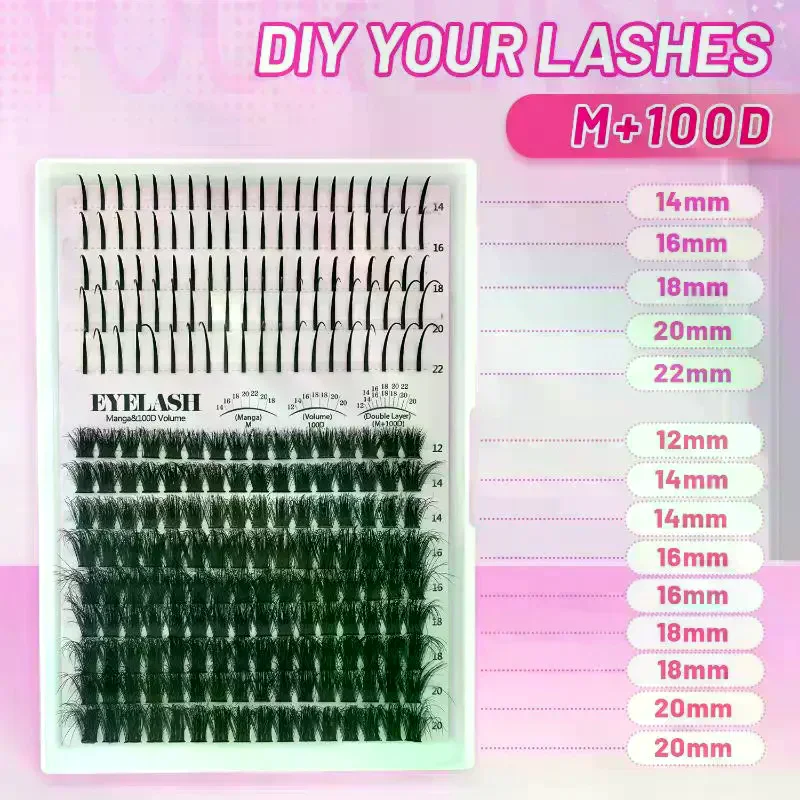 Kit de Pestañas en Racimo, Pes - Eyelash Extension Cluster reseña y precio