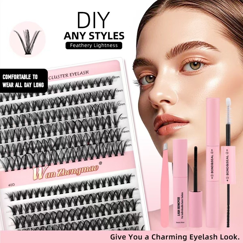 Pestañas Postizas de 8-16 mm d - Eyelash Extension Cluster reseña y precio