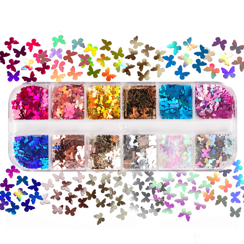 Mariposa fluorescente de color - Eyelash Extension Equipment reseña y precio